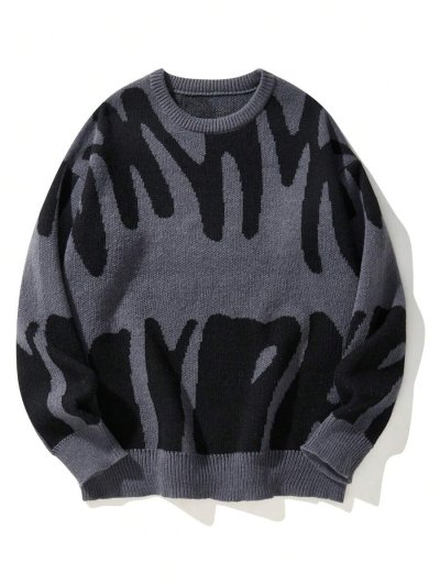 Hypemode Men Graphic Pattern Sweater